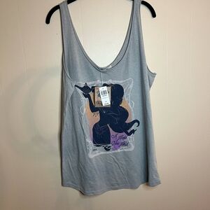 Disney Junk Food Box Lunch Aladdin Jasmine Whole New World XXL Tank Top